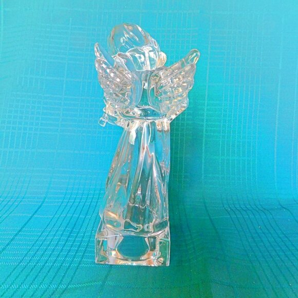 Mikasa crystal figurine Herald Collection Angelic Violin Germany mint condition - Picture 5 of 7